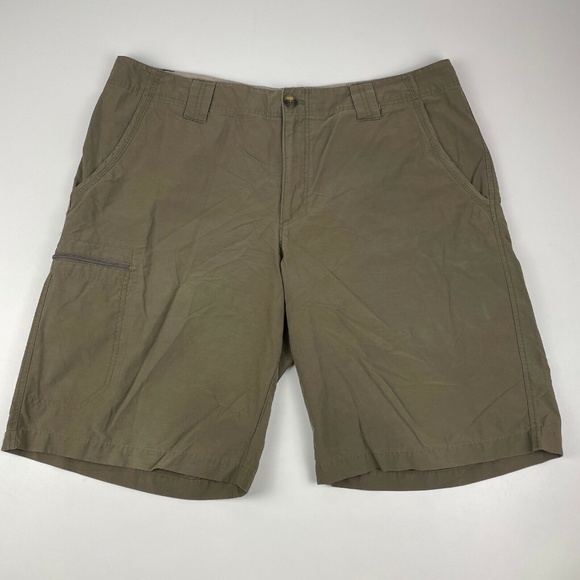 Columbia Other - Columbia Men's Size 38 Nylon Blend Hiking Shorts 10" Inseam Brown